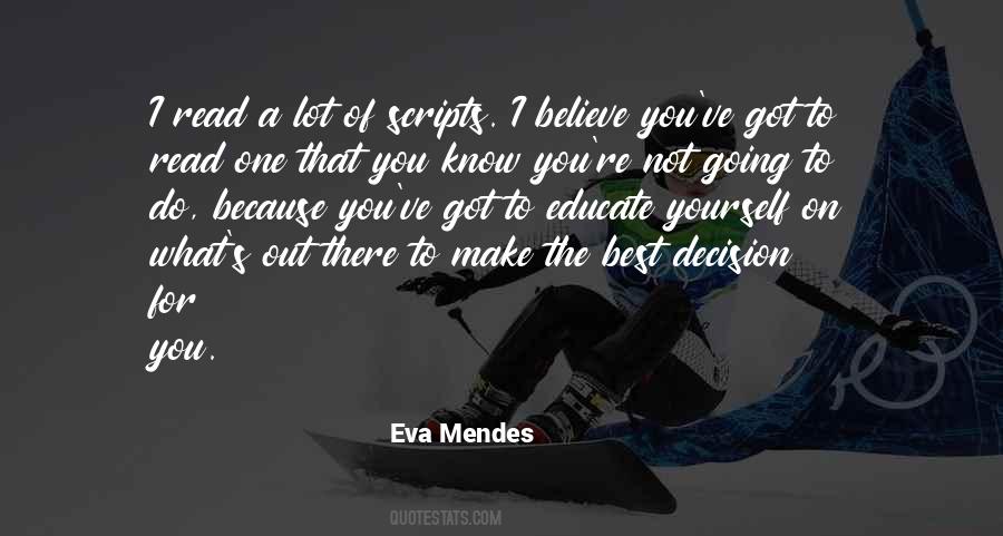 Eva Mendes Quotes #532103