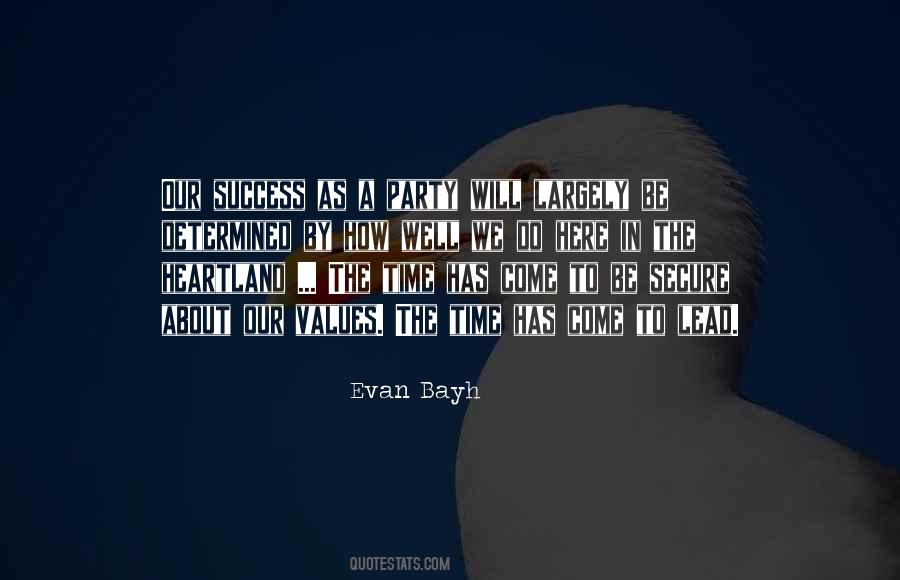 Evan Bayh Quotes #298149