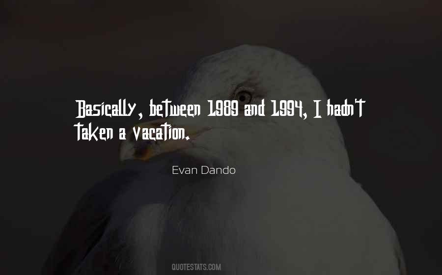 Evan Dando Quotes #1106353