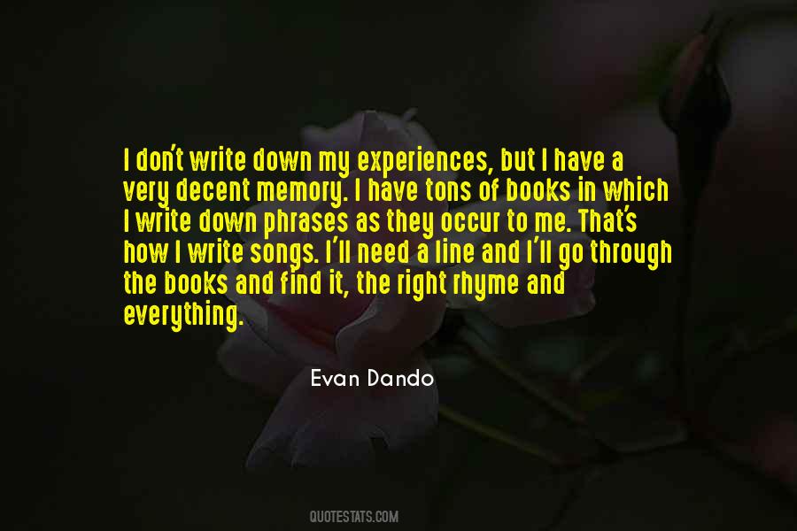 Evan Dando Quotes #1538008