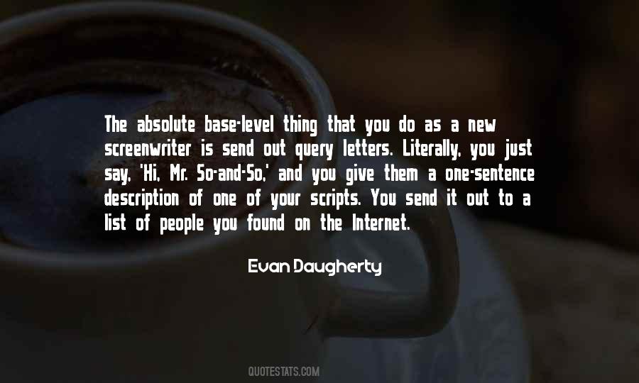 Evan Daugherty Quotes #861377