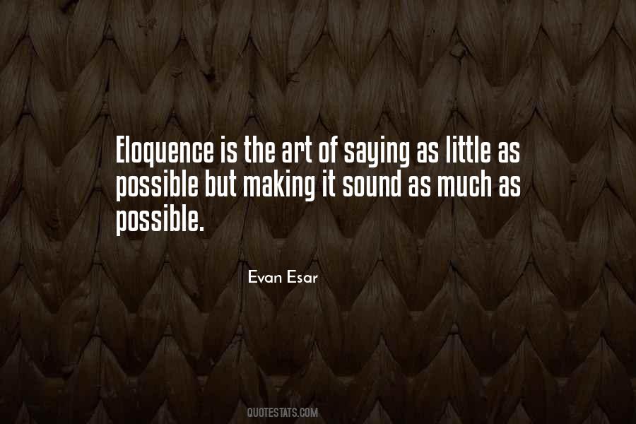 Evan Esar Quotes #355037