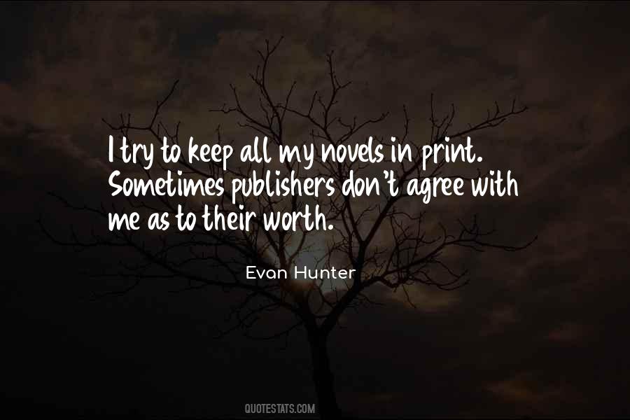 Evan Hunter Quotes #822362