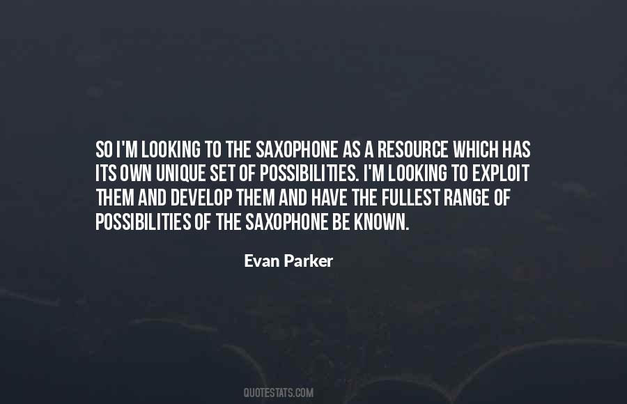 Evan Parker Quotes #979681