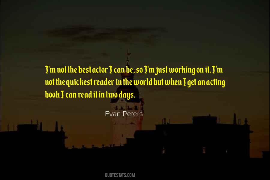 Evan Peters Quotes #709485