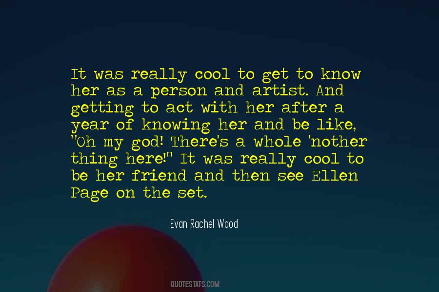 Evan Rachel Wood Quotes #1266568