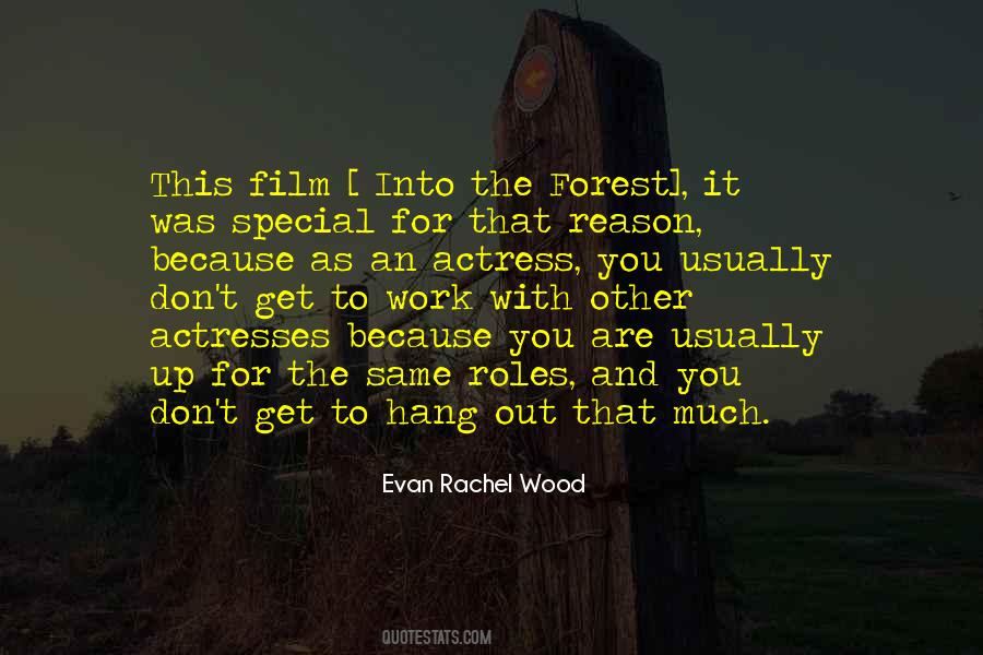 Evan Rachel Wood Quotes #127312