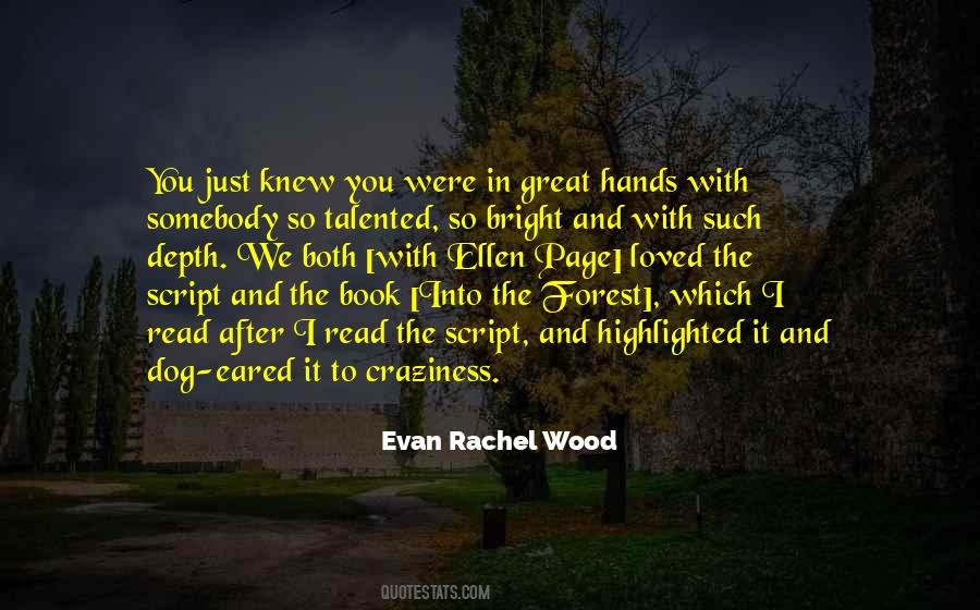 Evan Rachel Wood Quotes #756792