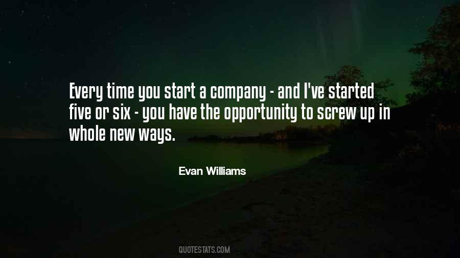 Evan Williams Quotes #1213411