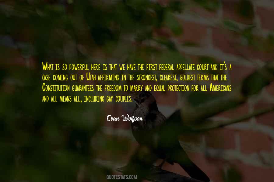 Evan Wolfson Quotes #1329047