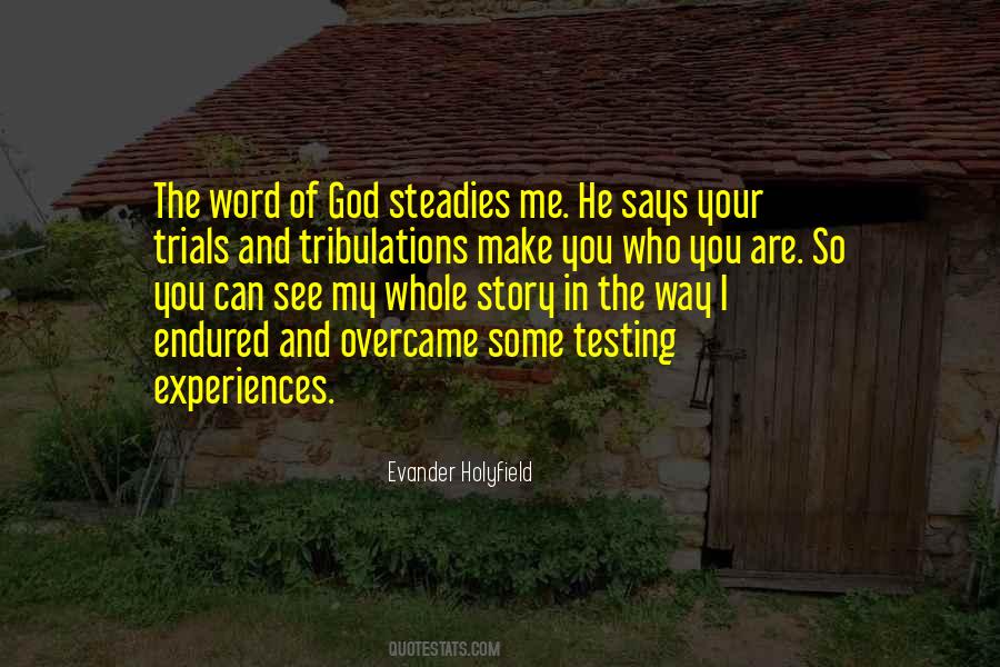 Evander Holyfield Quotes #1366975