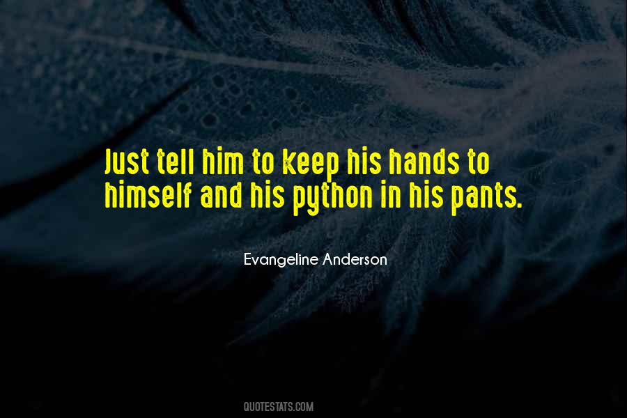 Evangeline Anderson Quotes #1444884