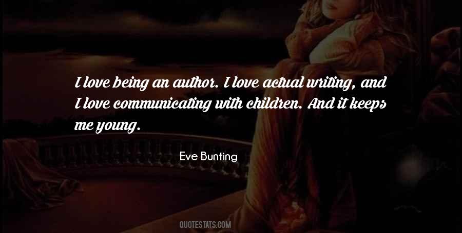 Eve Bunting Quotes #148192