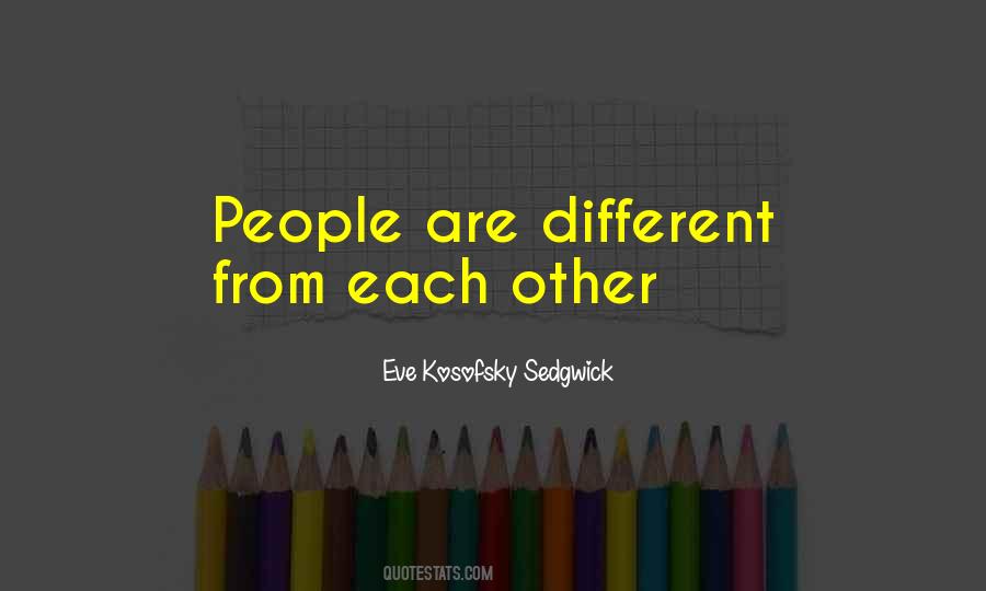 Eve Kosofsky Sedgwick Quotes #142266