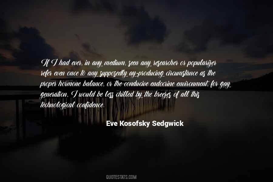 Eve Kosofsky Sedgwick Quotes #76169