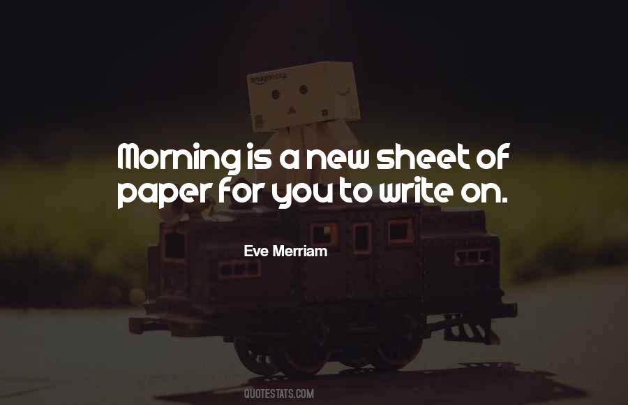 Eve Merriam Quotes #1326047