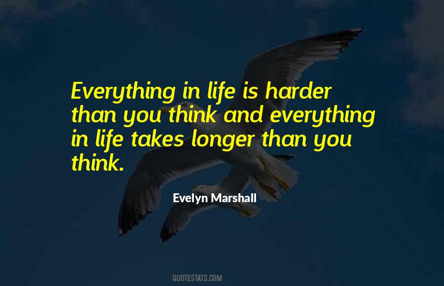 Evelyn Marshall Quotes #1282816