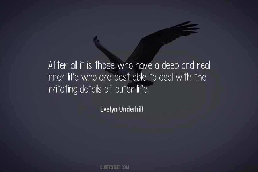Evelyn Underhill Quotes #1146668