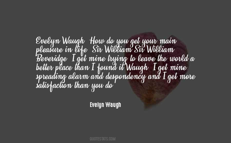 Evelyn Waugh Quotes #549137