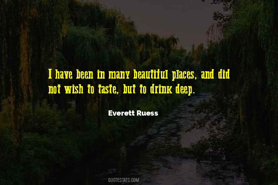 Everett Ruess Quotes #318565