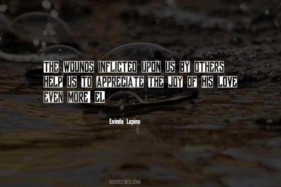 Evinda Lepins Quotes #1128147