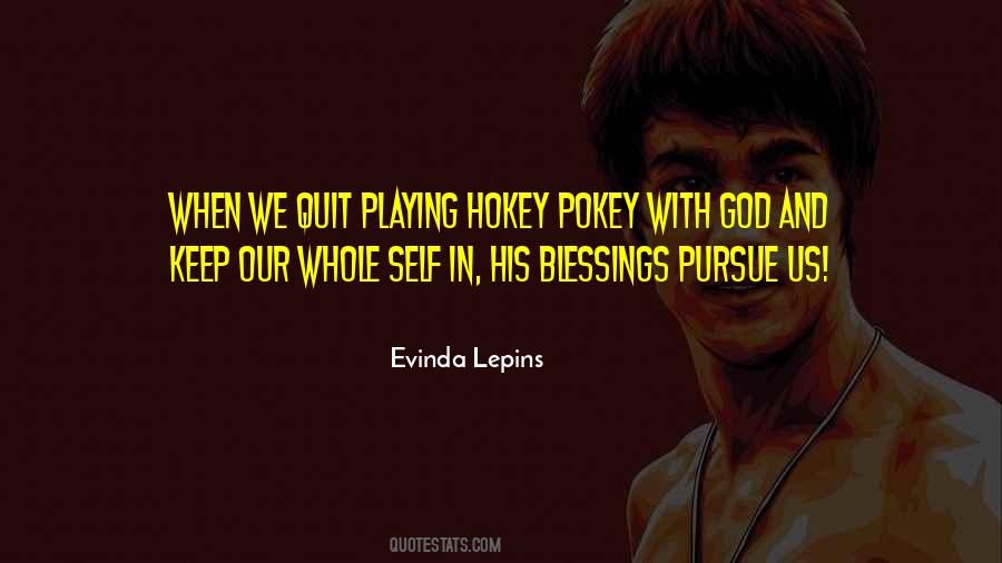 Evinda Lepins Quotes #1525248