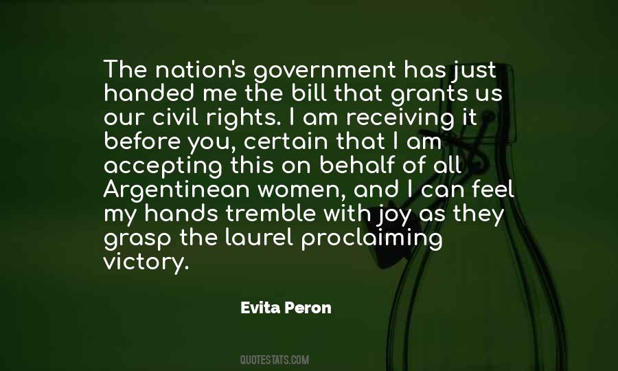 Evita Peron Quotes #373293