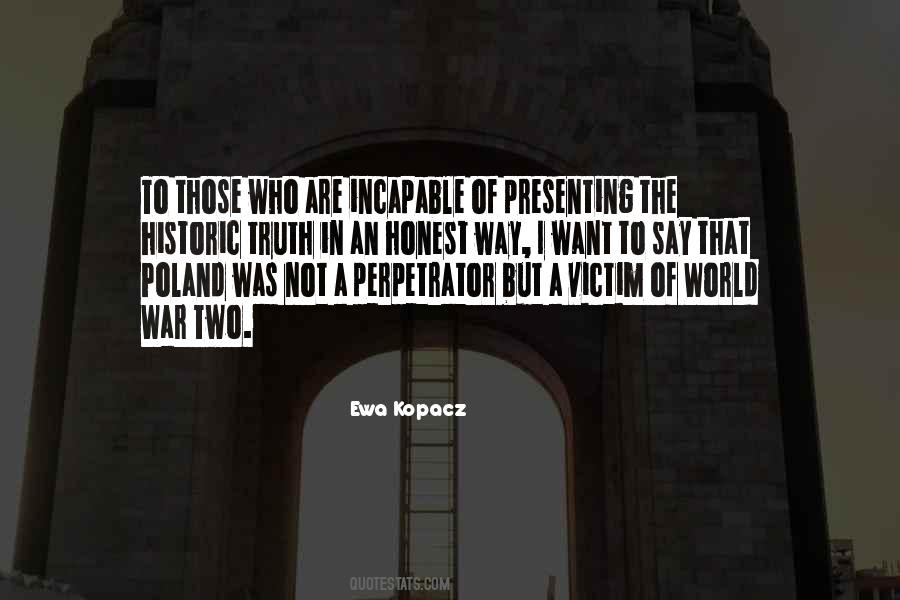 Ewa Kopacz Quotes #1318411