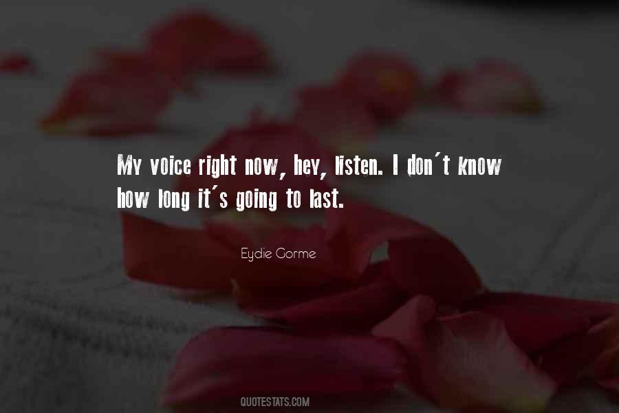 Eydie Gorme Quotes #1073077