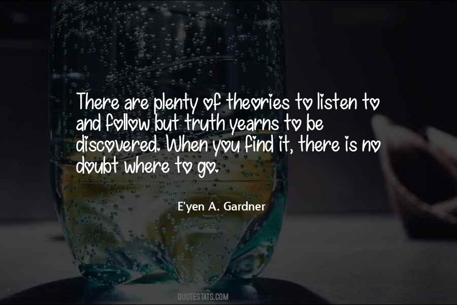 E'yen A. Gardner Quotes #717788