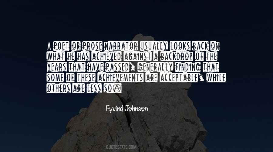 Eyvind Johnson Quotes #1342150