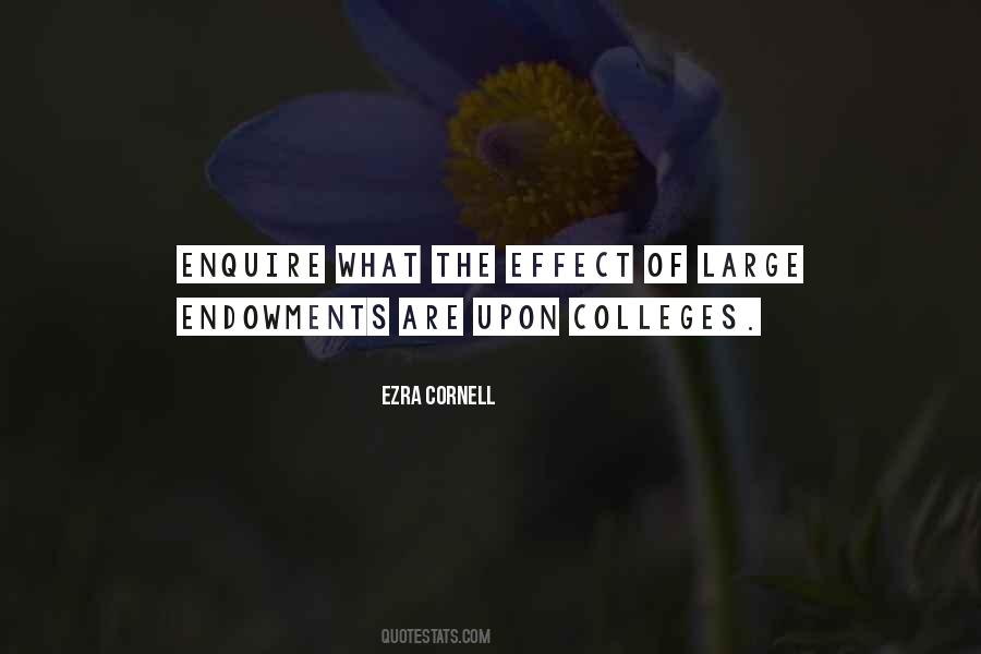 Ezra Cornell Quotes #832030