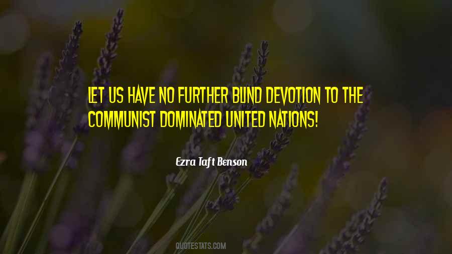 Ezra Taft Benson Quotes #1129134