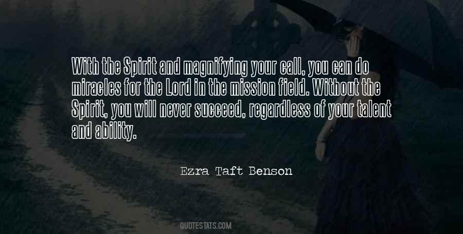 Ezra Taft Benson Quotes #1232869