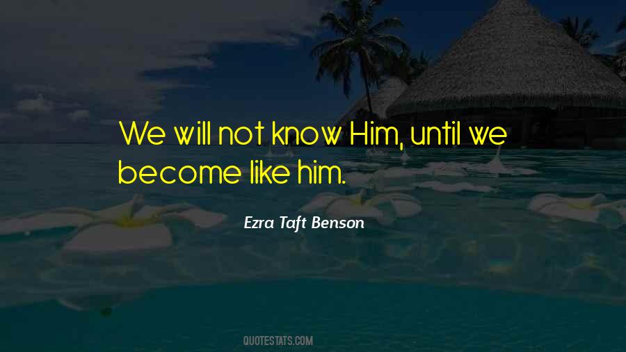 Ezra Taft Benson Quotes #1388176