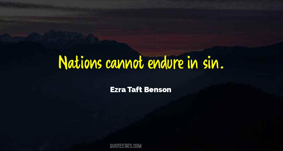 Ezra Taft Benson Quotes #1519314