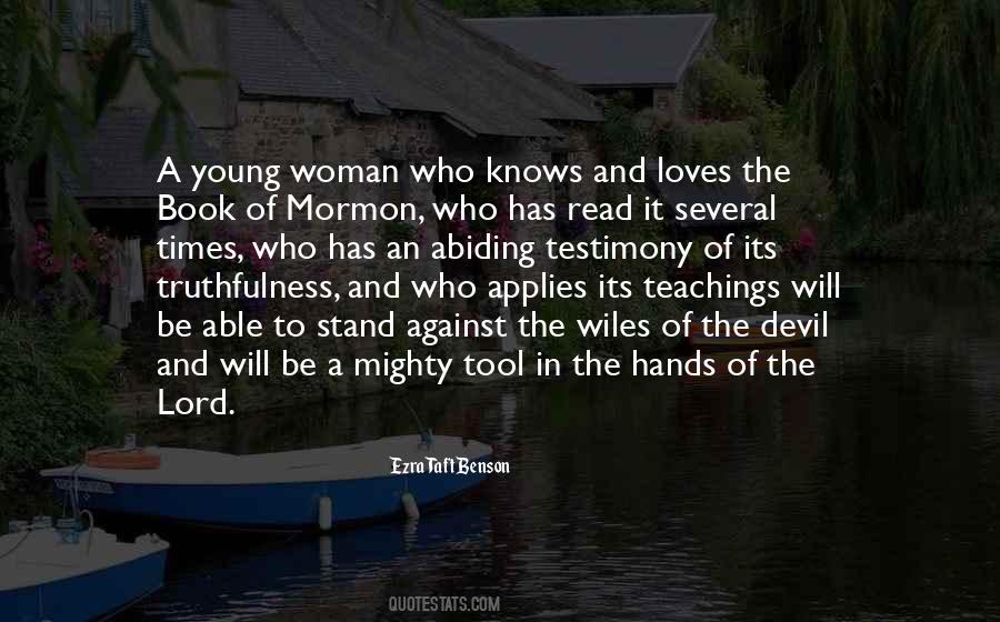 Ezra Taft Benson Quotes #257269