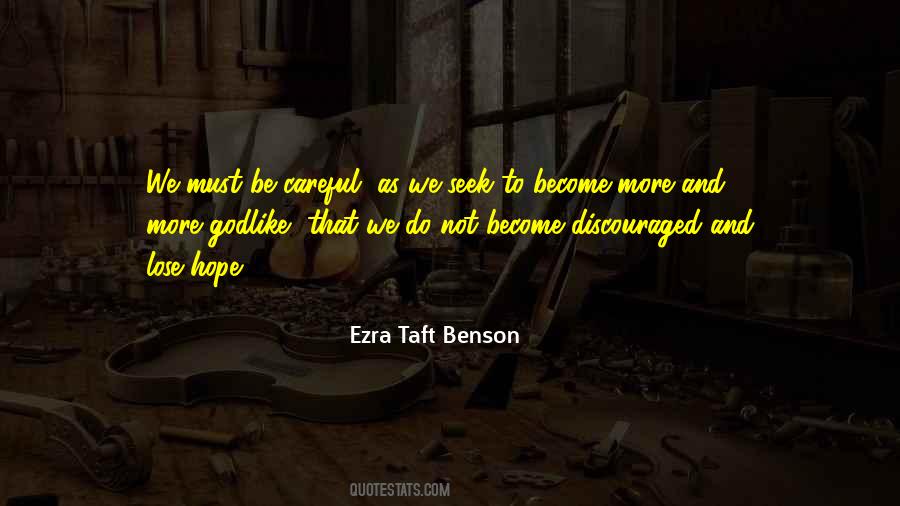 Ezra Taft Benson Quotes #525224