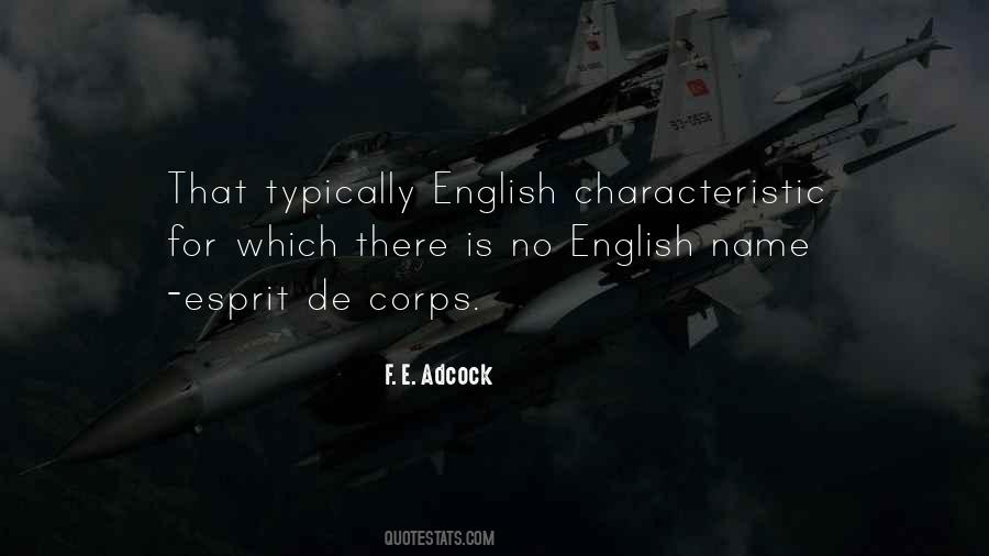 F. E. Adcock Quotes #1455435