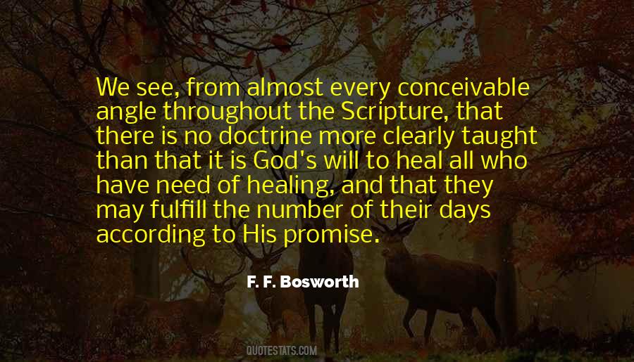 F. F. Bosworth Quotes #1142340