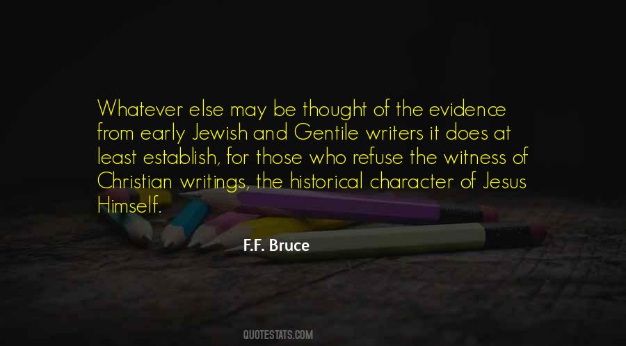F.F. Bruce Quotes #798322