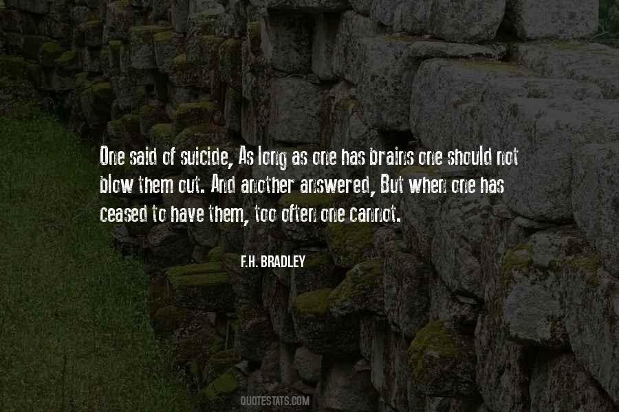 F.H. Bradley Quotes #1483840