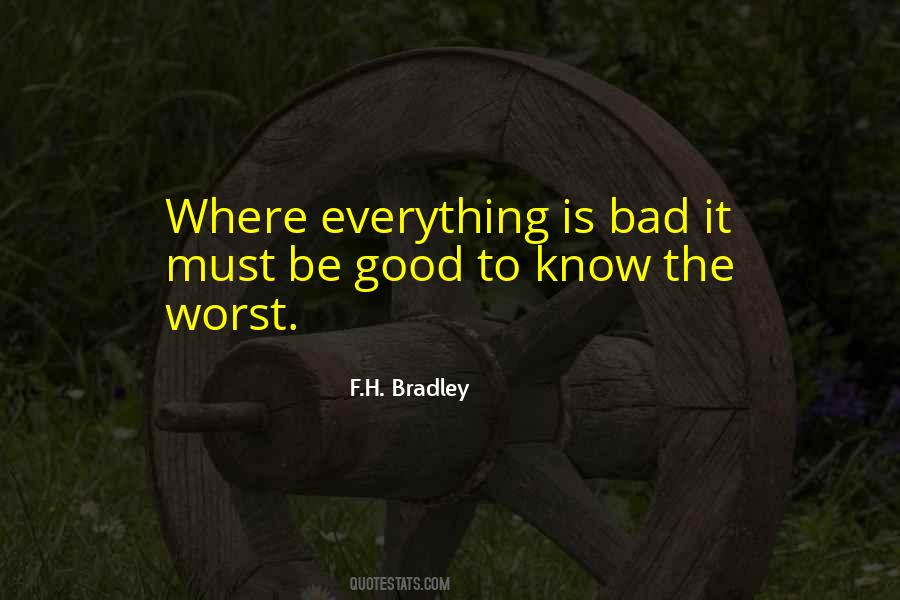 F.H. Bradley Quotes #959265