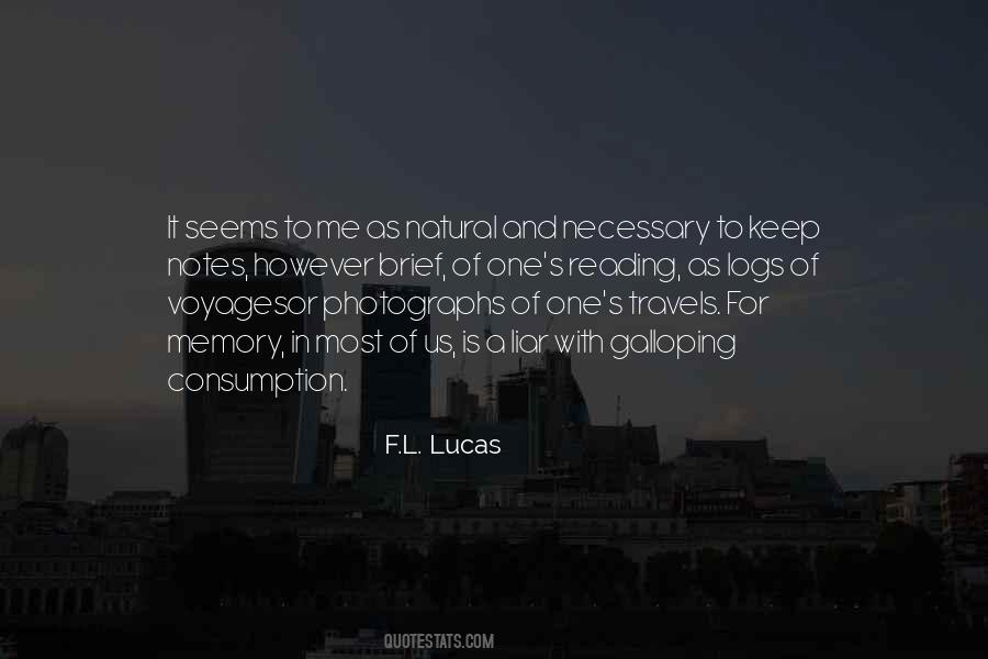 F.L. Lucas Quotes #874452