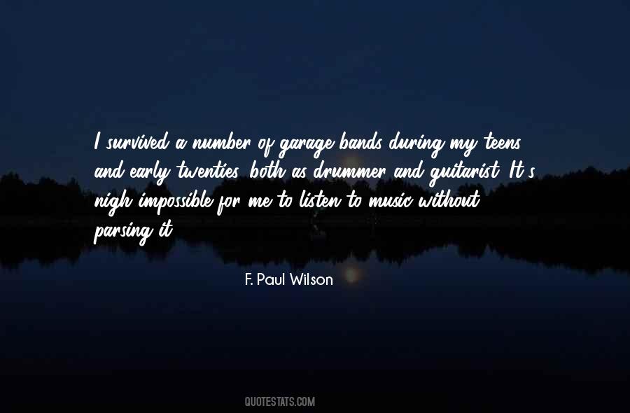 F. Paul Wilson Quotes #1574892