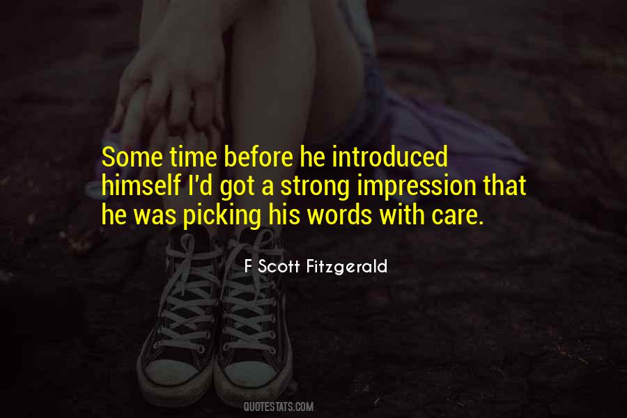 F Scott Fitzgerald Quotes #143146