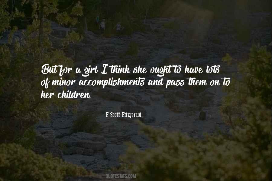 F Scott Fitzgerald Quotes #613373