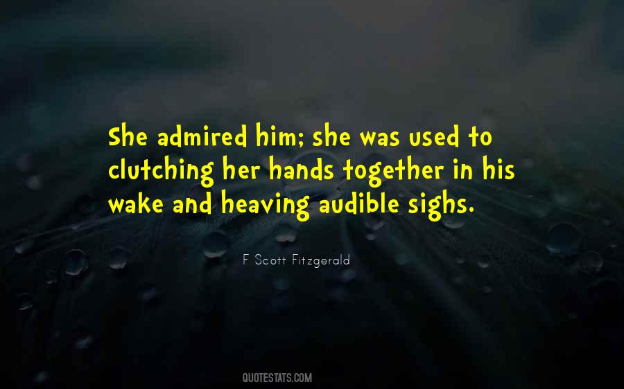 F Scott Fitzgerald Quotes #868158