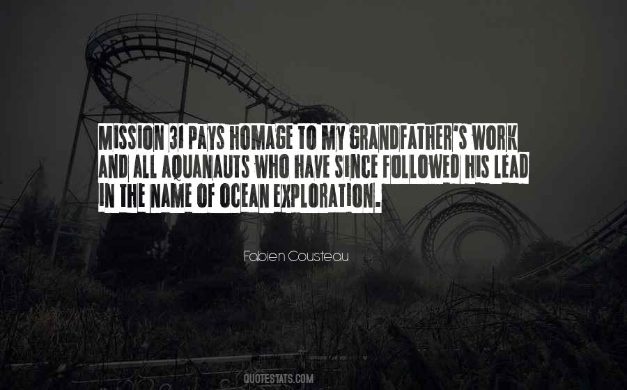 Fabien Cousteau Quotes #53160 Fabien Cousteau Quotes #53160