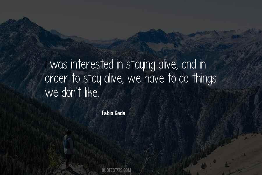 Fabio Geda Quotes #1320313